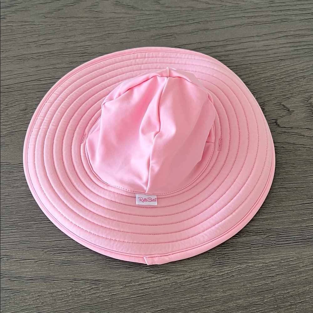 Ruffle Butts Baby Pink Sun Hat